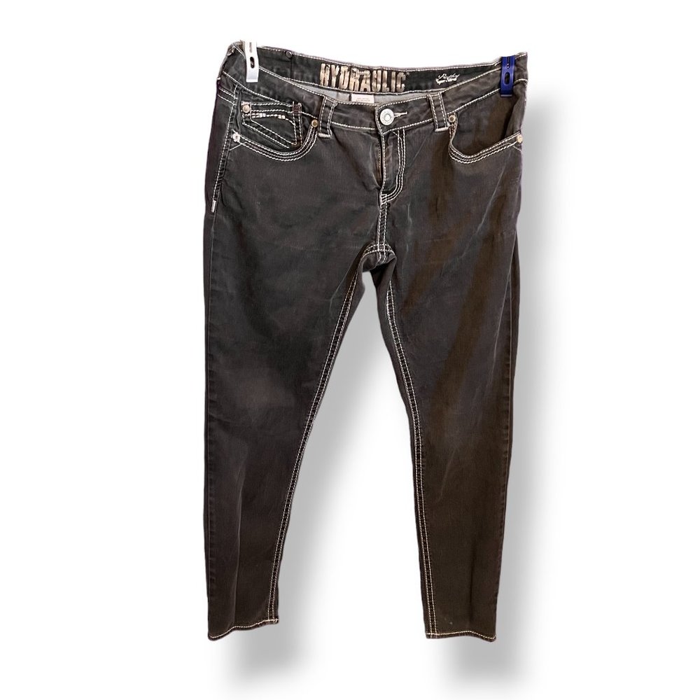 Hydraulic Jeans Bailey Super Skinny Black size 15/16